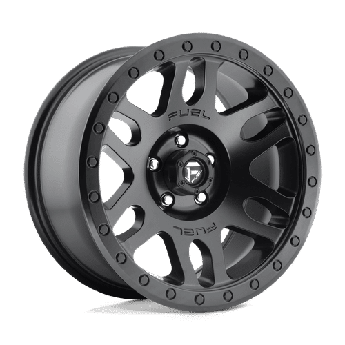 Fuel MATTE BLACK D584 17x8.5 5x127 Wheels
