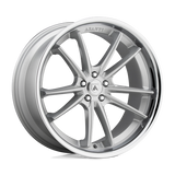 Asanti Black ABL23 22X9 5X120 BRUSH SLV CHR LIP 32MM Wheels