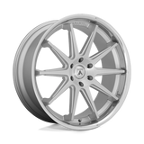 Asanti Black ABL29 22X10 6X5.5 BRSH SLV CHR LP 30MM Wheels