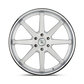 Asanti Black ABL32 24X10 6X5.5 BRUSH SLV CHR LIP 30MM Wheels
