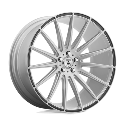 Asanti Black AB14 19X8.5 5X4.5 BRUSHED SLV 38MM Wheels