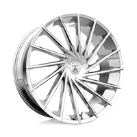 Asanti Black AB18 22X9 BLANK CHROME 30MM (108-155) Wheels