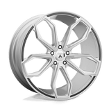 Asanti Black ABL19 20X10 BLANK BRUSHED SLV (108-130) Wheels