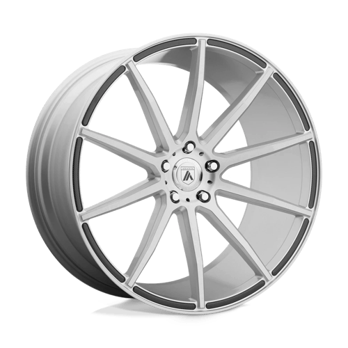 Asanti Black ABL20 22X10.5 5X4.5 BRUSHED SLV 35MM Wheels