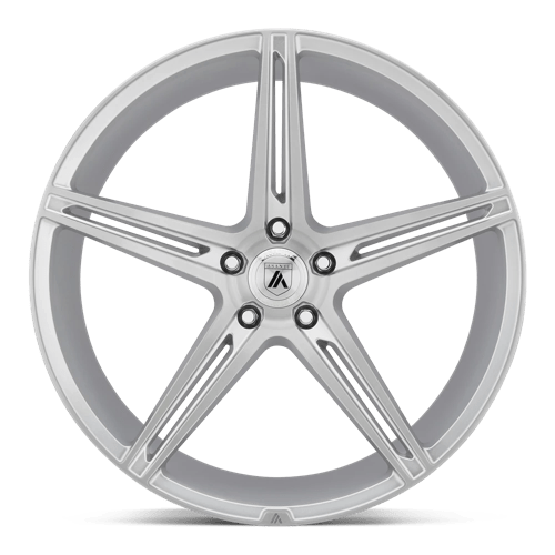 Asanti Black AB22 22X9 5X112 BRUSHED SLV 32MM Wheels