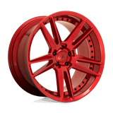 Asanti Black ABL33 REIGN 20X10.5 5X4.5 CANDY-RD 38MM Wheels