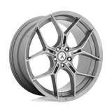 Asanti Black ABL37 22X9 5X120 TITAN BRUSH 38MM Wheels