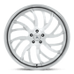 Asanti Forged AF862 26X9 5X4.75 BRUSHED LEFT -2MM Wheels
