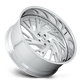 Asanti Forged AF868 24X9 5X4.75 BRUSHED LEFT -2MM Wheels