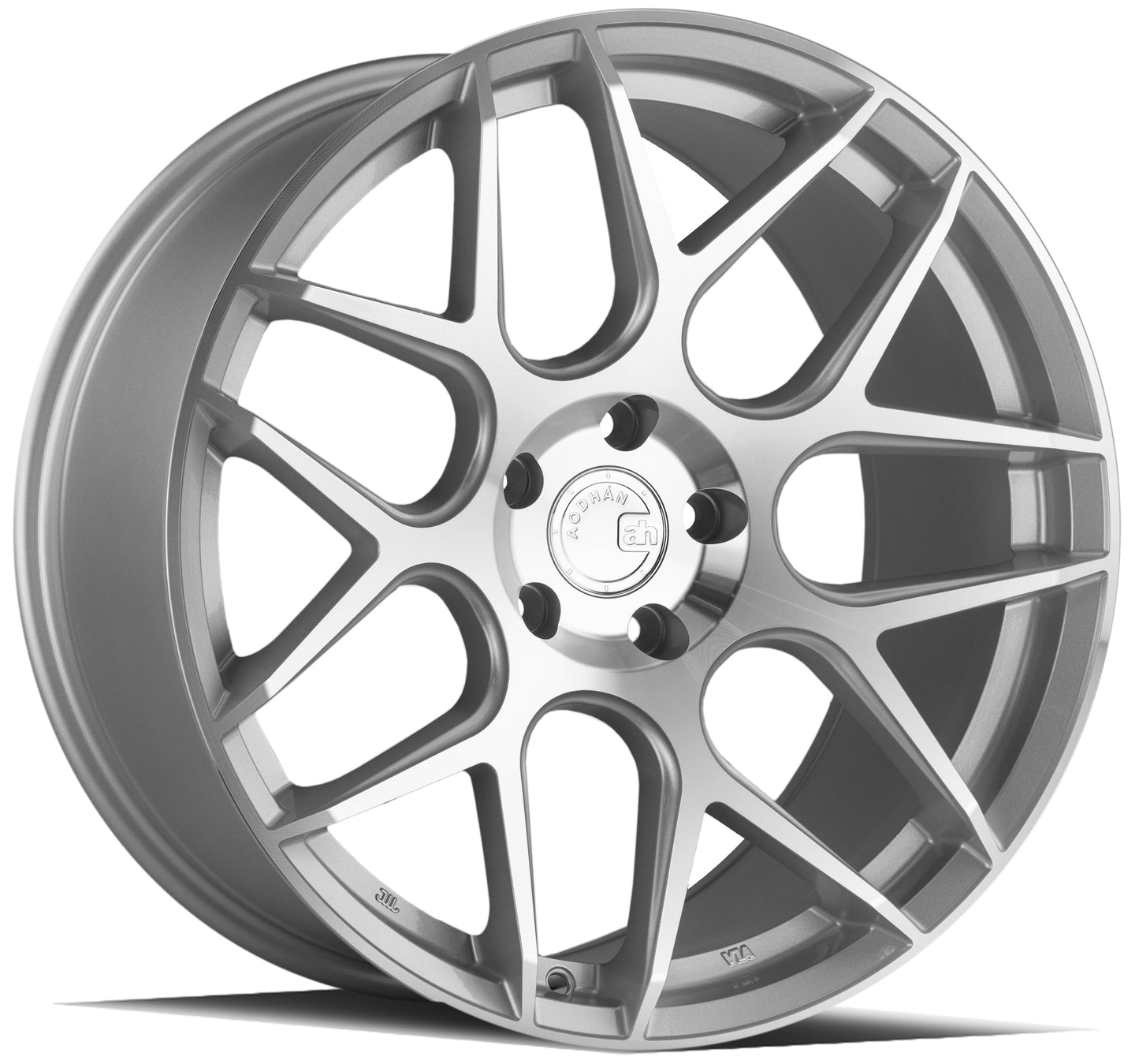 Aodhan 19x9.5 AFF2 Series | Silver Machined Face | 5x114.3 | +35 | 73.1