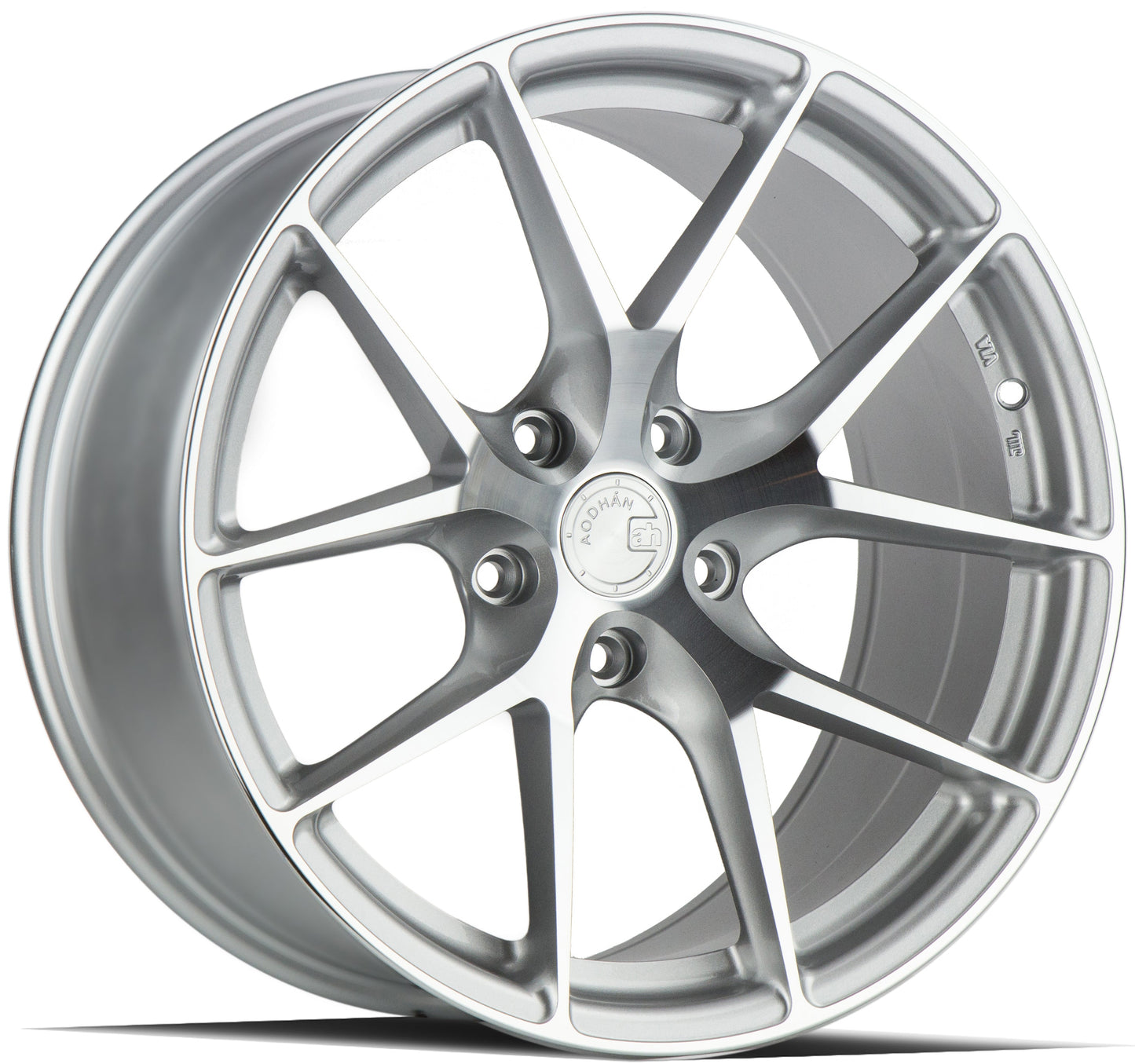 Aodhan 19x8.5 AFF7 Series | Silver Machined Face | 5x120 | +35 | 72.6