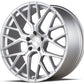 Aodhan 20x9 AFF9 Series | Gloss Silver Machined Face | 5x114.3 | +30 | 73.1
