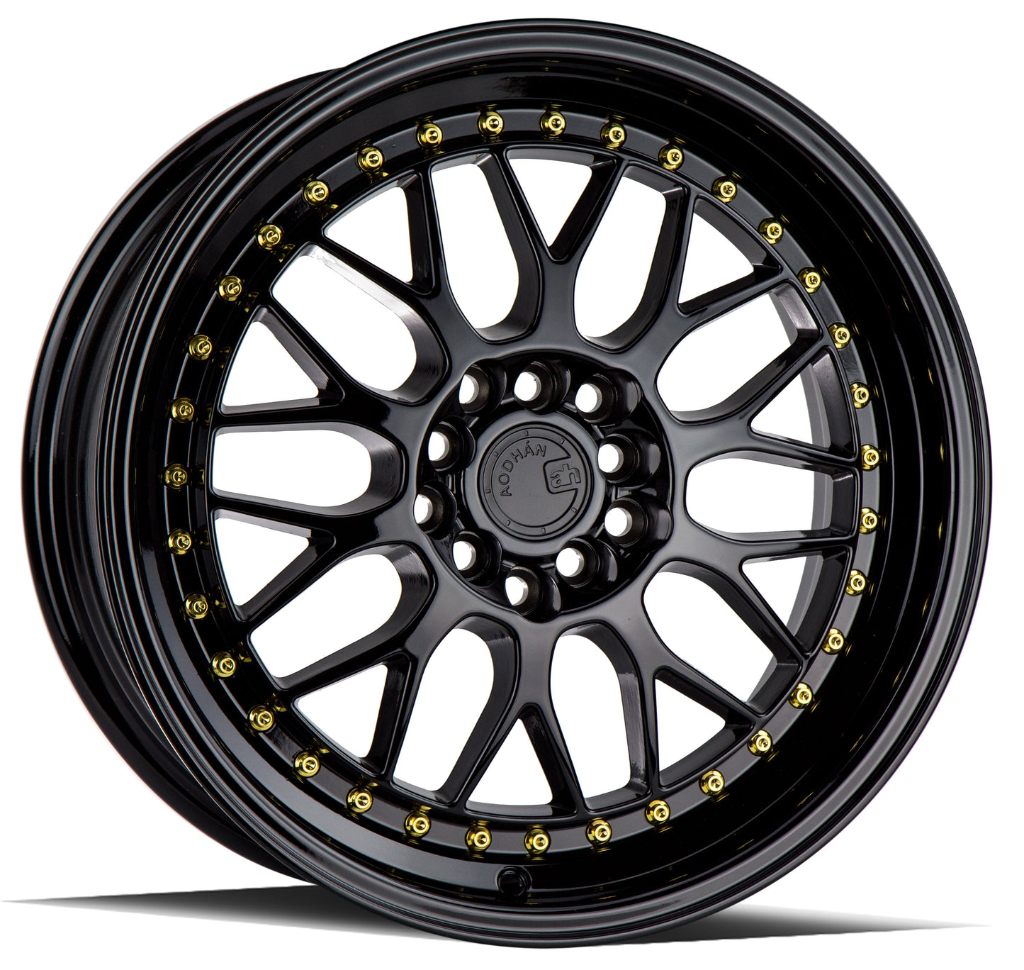 Aodhan 18x8.5 AH02 Series | Gloss Black | 5x100 | +35 | 73.1