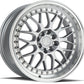 Aodhan 17x8 AH02 Series | Hyper Black w/ Machined Lip | 4x100/114.3 | +35 | 73.1