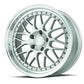 Aodhan 18x9.5 AH02 Series | Silver w/ Machined Lip | 5x114.3 | +30 | 73.1