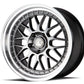 Aodhan 17x8 AH02 Series | Silver w/ Machined Lip | 5x100/114.3 | +35 | 73.1