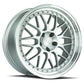 Aodhan 18x8.5 AH02 Series | Hyper Black w/ Machined Lip | 5x114.3 | +35 | 73.1