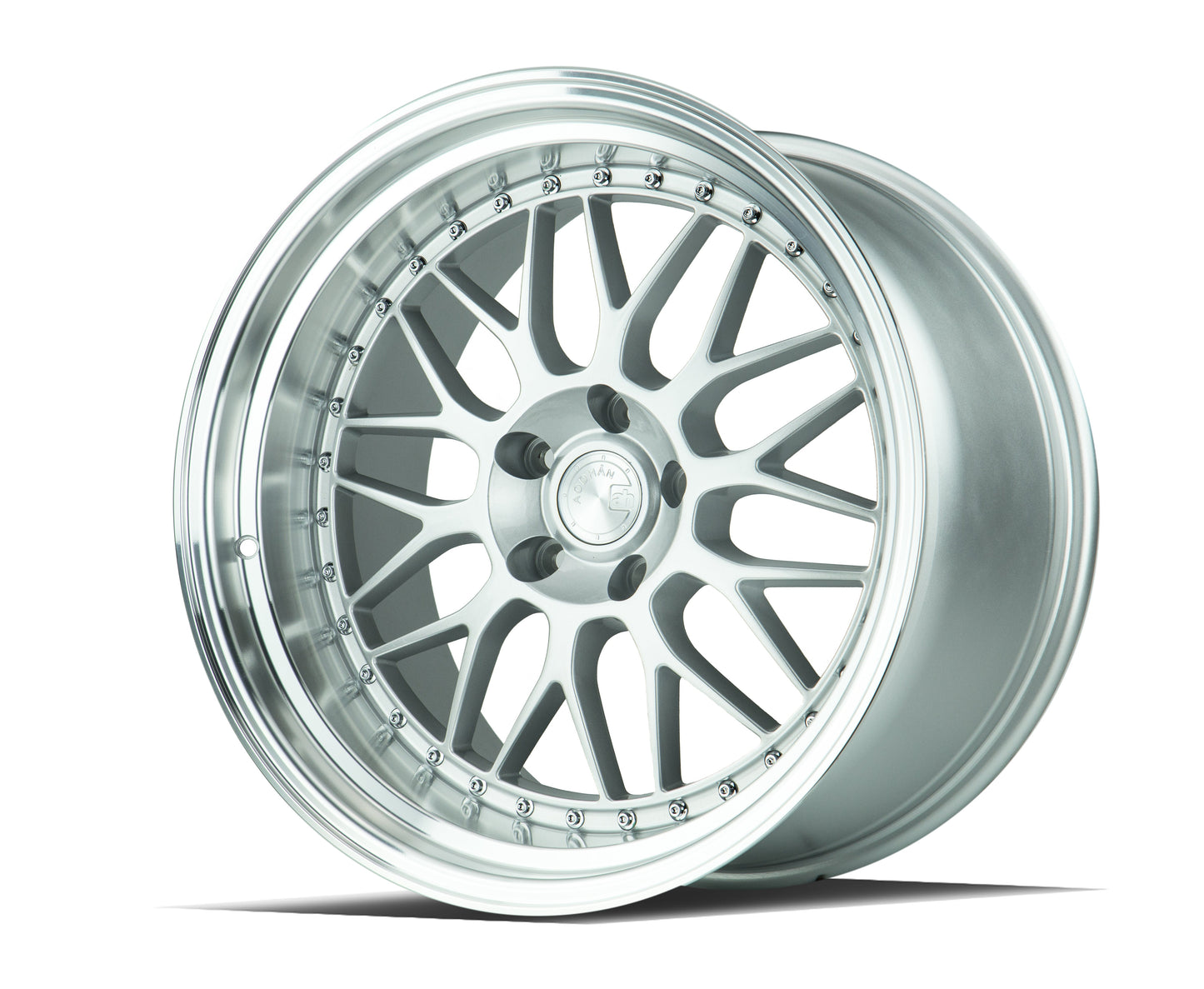 Aodhan 19x11 AH02 Series | Silver w/ Machined Lip | 5x114.3 | +15 | 73.1