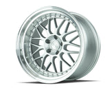Aodhan 19x11 AH02 Series | Silver w/ Machined Lip | 5x114.3 | +15 | 73.1