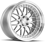 Aodhan 19x9.5 AH02 Series | Silver w/ Machined Lip | 5x112 | +35 | 66.6