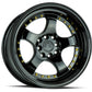 Aodhan 17x9 AH03 Series | Gloss Black | 5x100/114.3 | +25 | 73.1