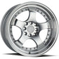 Aodhan 15x8 AH03 Series | Silver Machined Face | 4x100/114.3 | +20 | 73.1