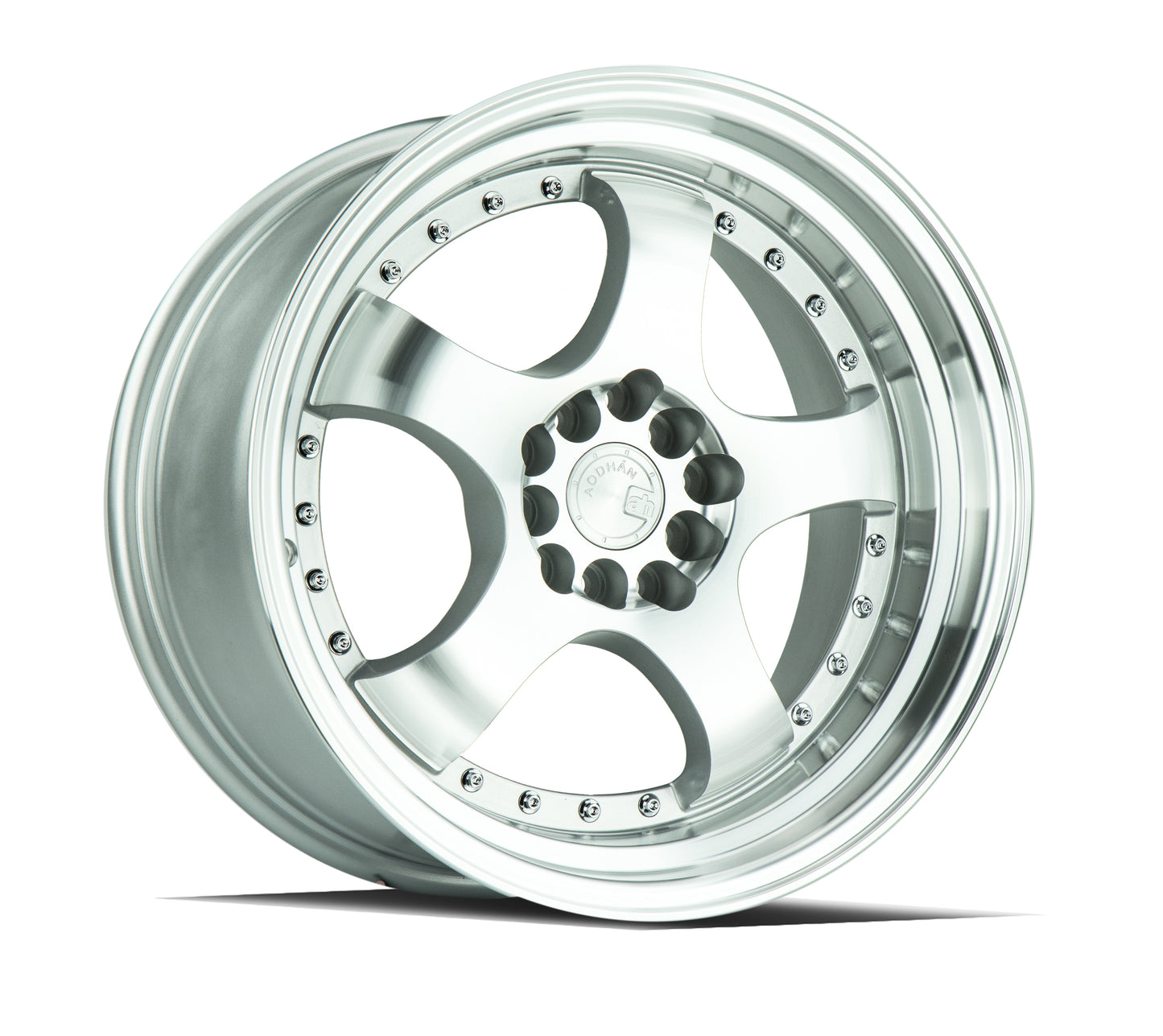Aodhan 16x8 AH03 Series | Silver Machined Face | 4x100/114.3 | +15 | 73.1