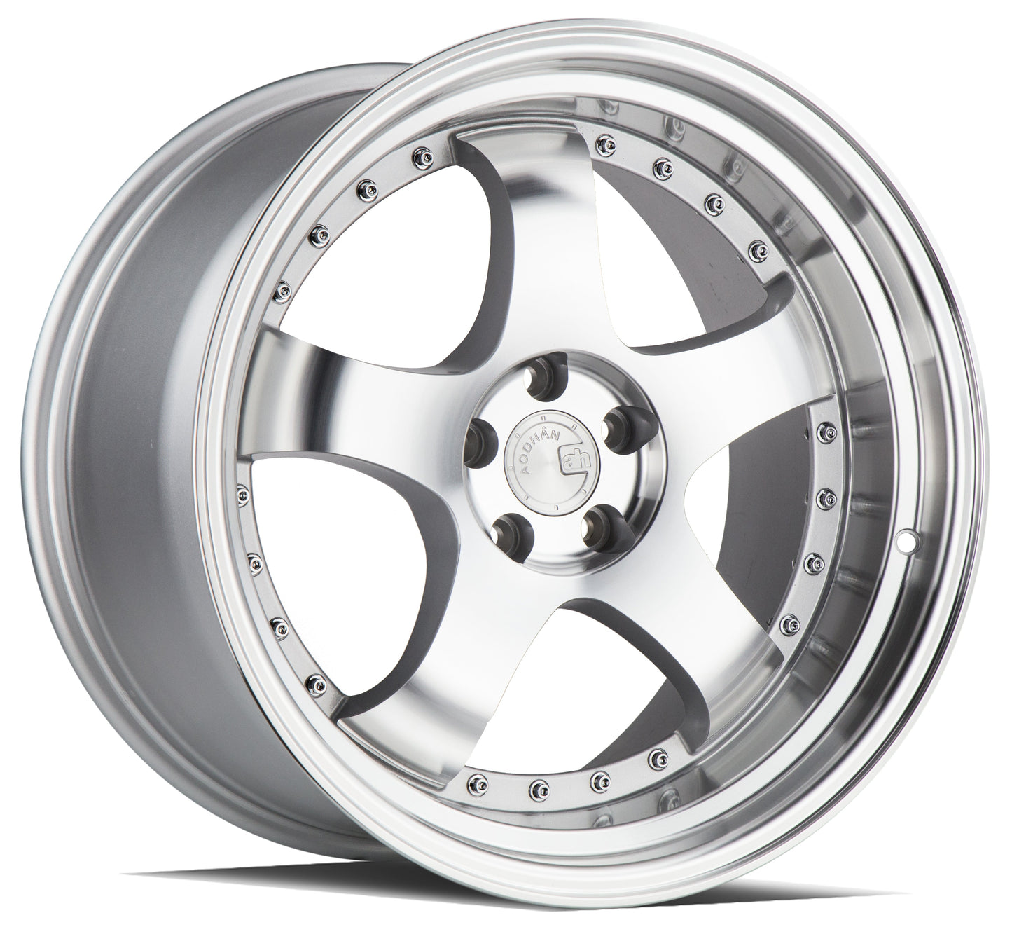 Aodhan 18x9.5 AH03 Series | Silver Machined Face | 5x100 | +35 | 73.1