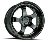 Aodhan 19x11 AH03 Series | Gloss Black | 5x114.3 | +15 | 73.1