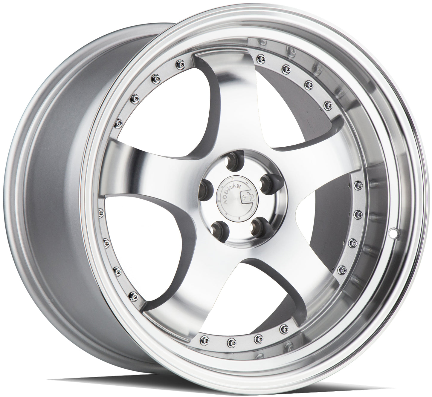 Aodhan 15x8 AH03 Series | Gloss Black | 4x100/114.3 | +20 | 73.1