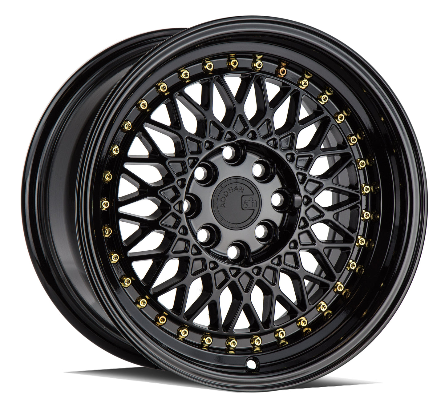 Aodhan 16x8 AH05 Series | Gloss Black | 4x100/114.3  | +15 | 73.1