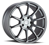 Aodhan 18x10 AH06 Series | Matte Gray | 5x114.3  | +25 | 73.1