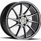 Aodhan 18x8.5 AH09 Series | Silver Machined Face | 5x108  | +35 | 73.1