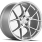 Aodhan 18x9.5 AH-11 Series | Silver Machined Face | 5x112 | +35 | 73.1