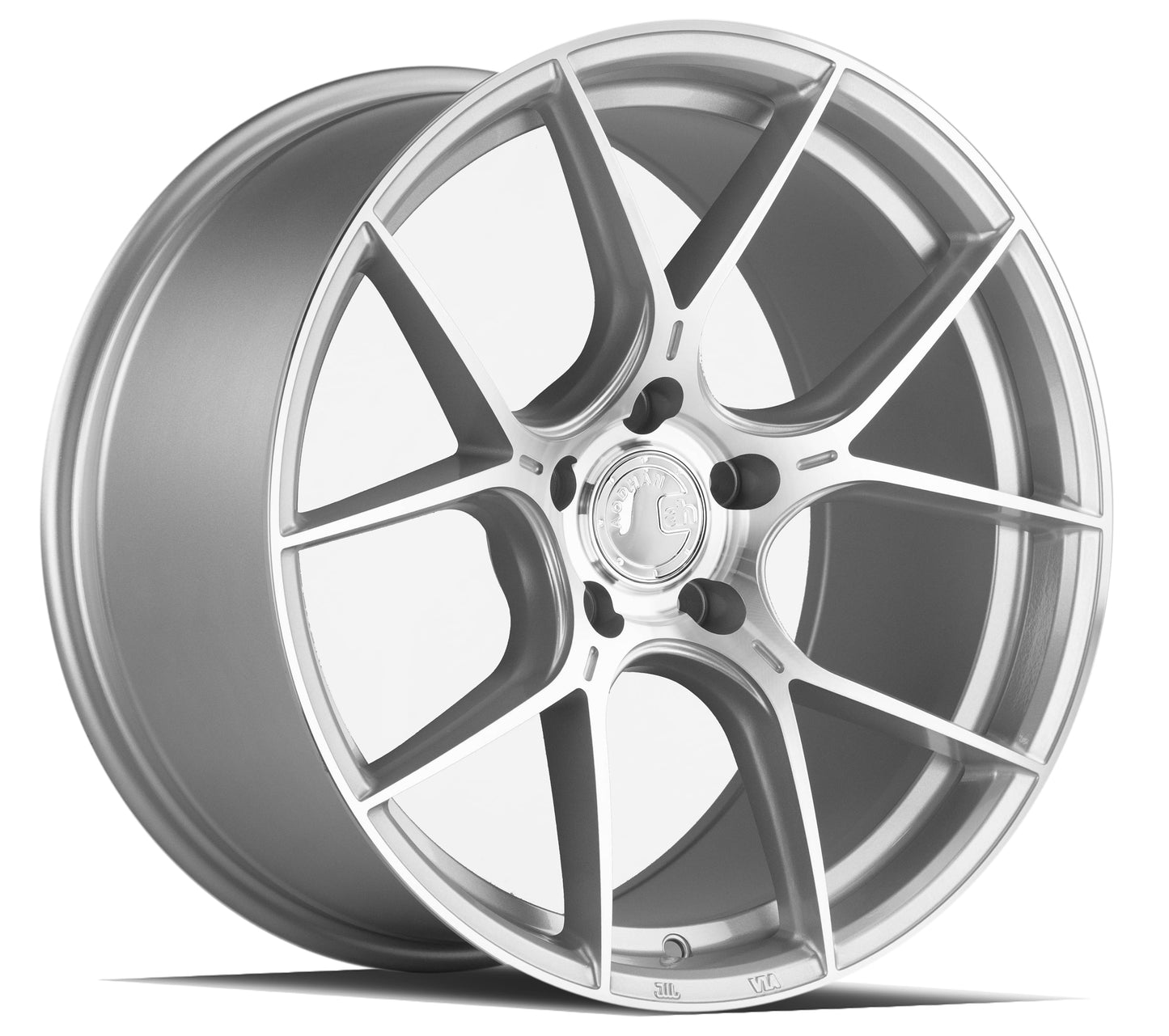 Aodhan 18x9.5 AH-11 Series | Silver Machined Face | 5x112 | +35 | 73.1