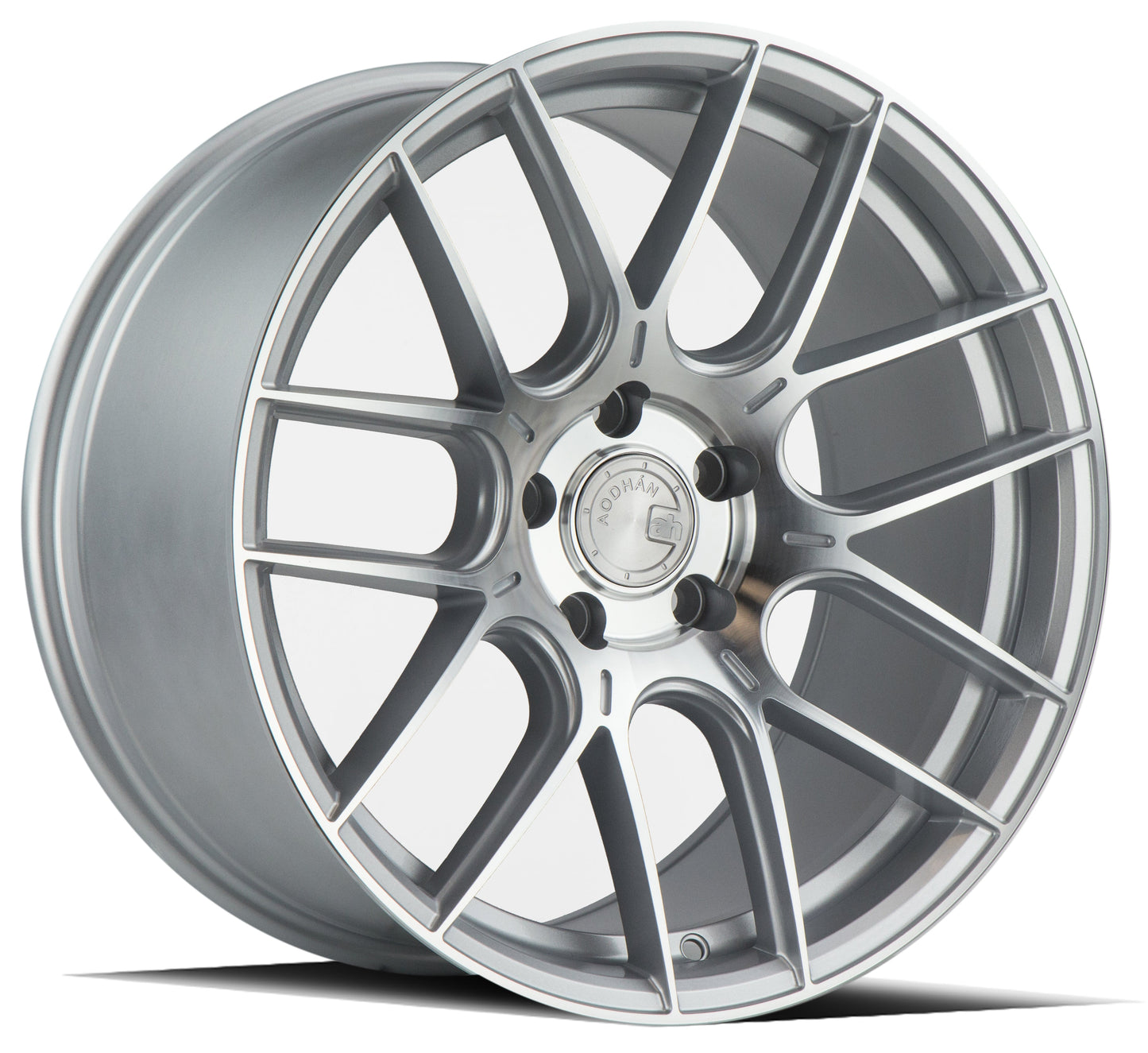 Aodhan 18x9.5 AH-X Series | Silver Machined Face | 5x112  | +35 | 73.1