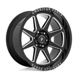 American Force Cast AC002 20X10 6X5.5 G-BLK-MILL -18MM Wheels