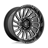 American Force Cast AC004 22X10 6X135 G-BLK-MILL -18MM Wheels