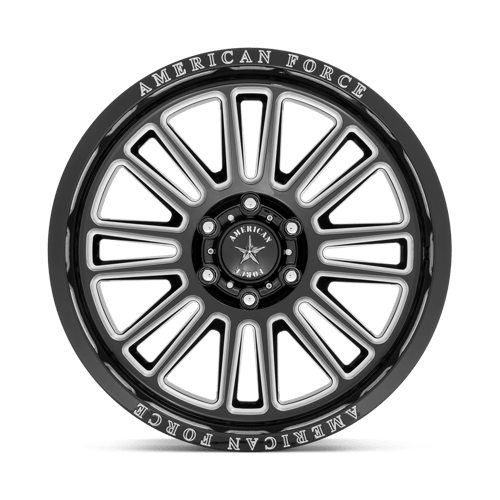 American Force Cast AC003 20X10 6X135 G-BLK-MILL -18MM Wheels