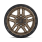 Fuel 1PC AMMO 17X9 6X4.5 ZDB 5.00 66.3 01MM Wheels