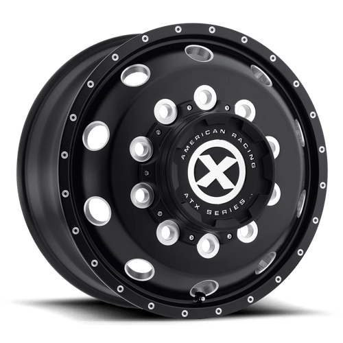 ATX AO400HD 22.5X9 10X11.25 G-BLK MILL FR Wheels