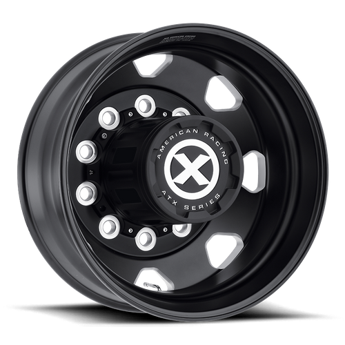 ATX AO401 22.5X8.25 10X11.25 S-BLK MILL OUT Wheels