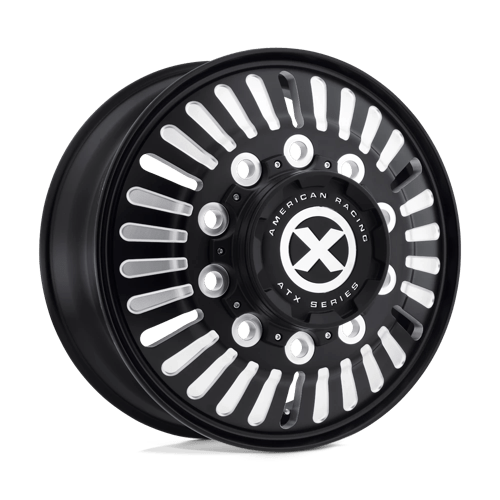 ATX AO403 24.5X8.25 10X11.25 S-BLK MILL FRT Wheels
