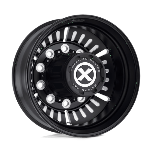 ATX AO403 22.5X8.25 10X11.25 S-BLK MILL OUT Wheels