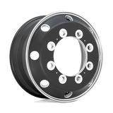 ATX AO404 22.5X9 10X11.25 G-BLK POL LIP 99MM Wheels
