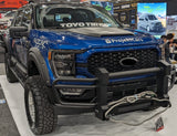 Vanguard Black Powdercoat Front Guards Front Runners Bumper Guard for 2015-2024 ford f-150 nan