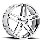American Racing AR907 18X8 5X115 BRIGHT PVD 40MM Wheels