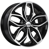 ART Replica 143 Gloss Black - Machined FaceR14317001 | Size: 17x7.0 | Bolt Pattern: 5x114.3 | Offset: 45 | Center Bore: 67.1