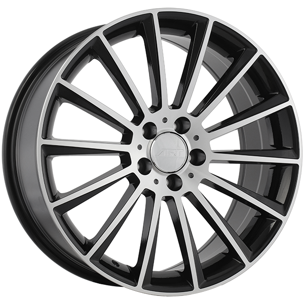 ART Replica 194 Gloss Black - Machined FaceR19419003 | Size: 19x8.0 | Bolt Pattern: 5x112 | Offset: 33 | Center Bore: 66.6