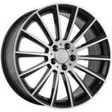 ART Replica 194 Gloss Black - Machined FaceR19419003 | Size: 19x8.0 | Bolt Pattern: 5x112 | Offset: 33 | Center Bore: 66.6
